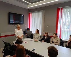 Студенты на экскурсии в ОАО "Российские железные дороги"