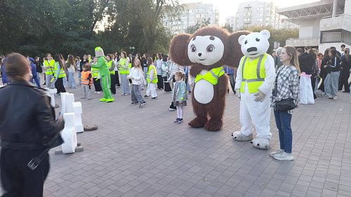 Студенты АГПК поддержали акцию «Засветись!»